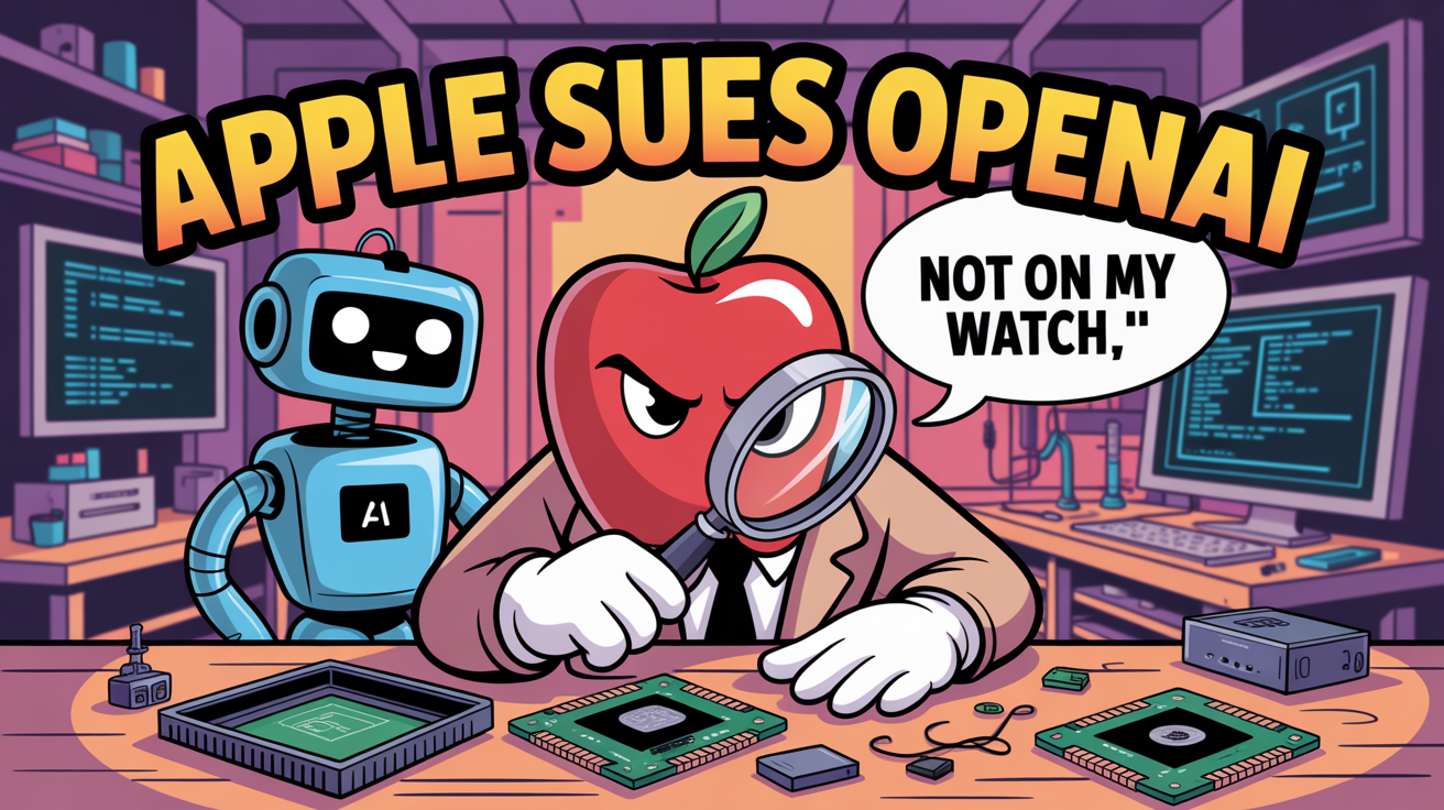 AI News today - July 11th - Apple sues OpenAI over stolen hardware secrets...