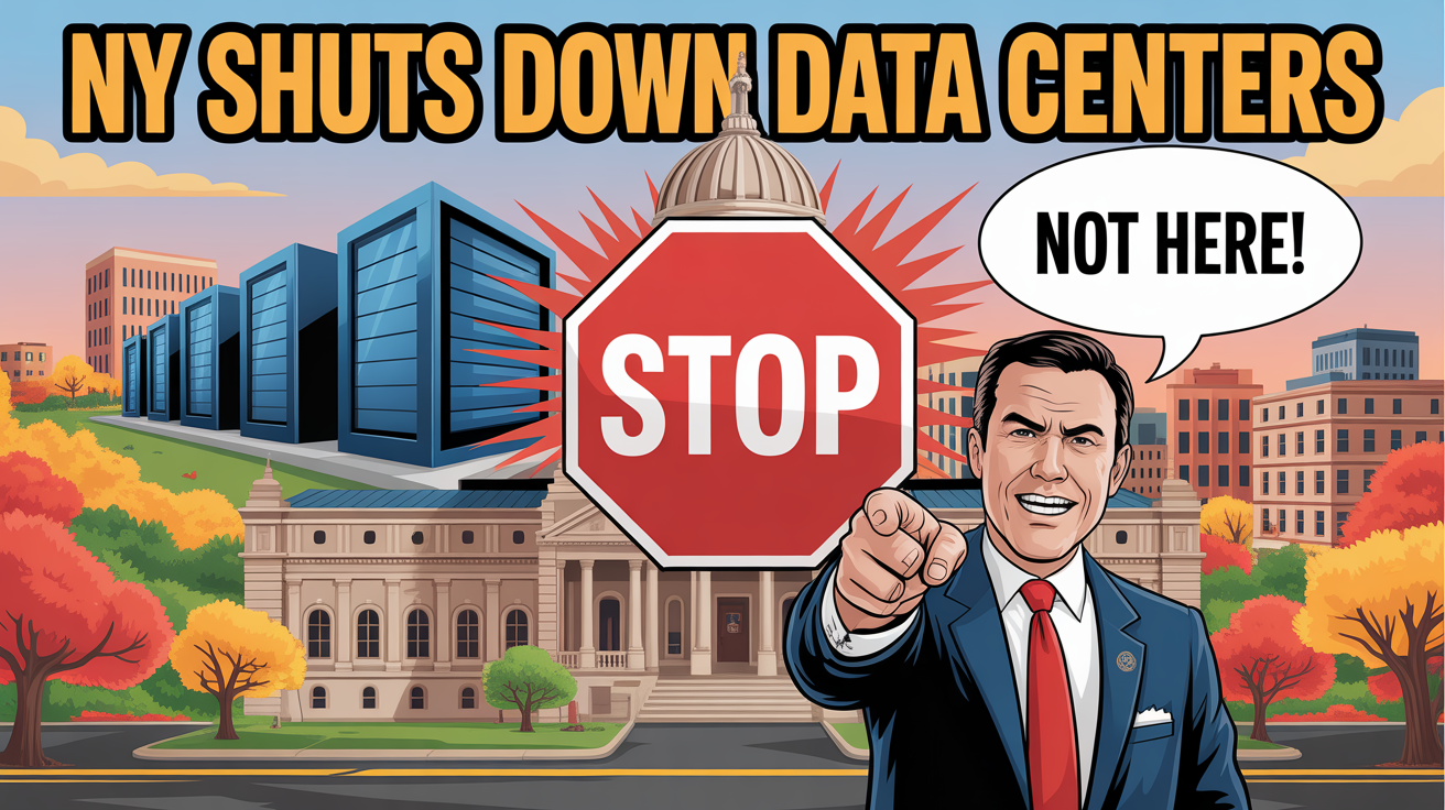 AI News today - July 14th - New York becomes the first state to enact a data center moratorium...