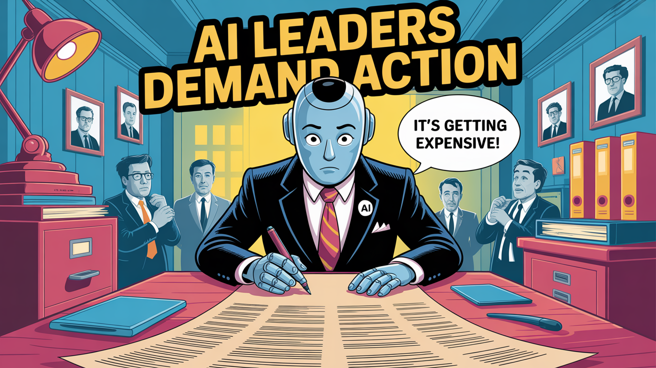 AI News today - July 29th - AI leaders sign a statement asking the government to do something...