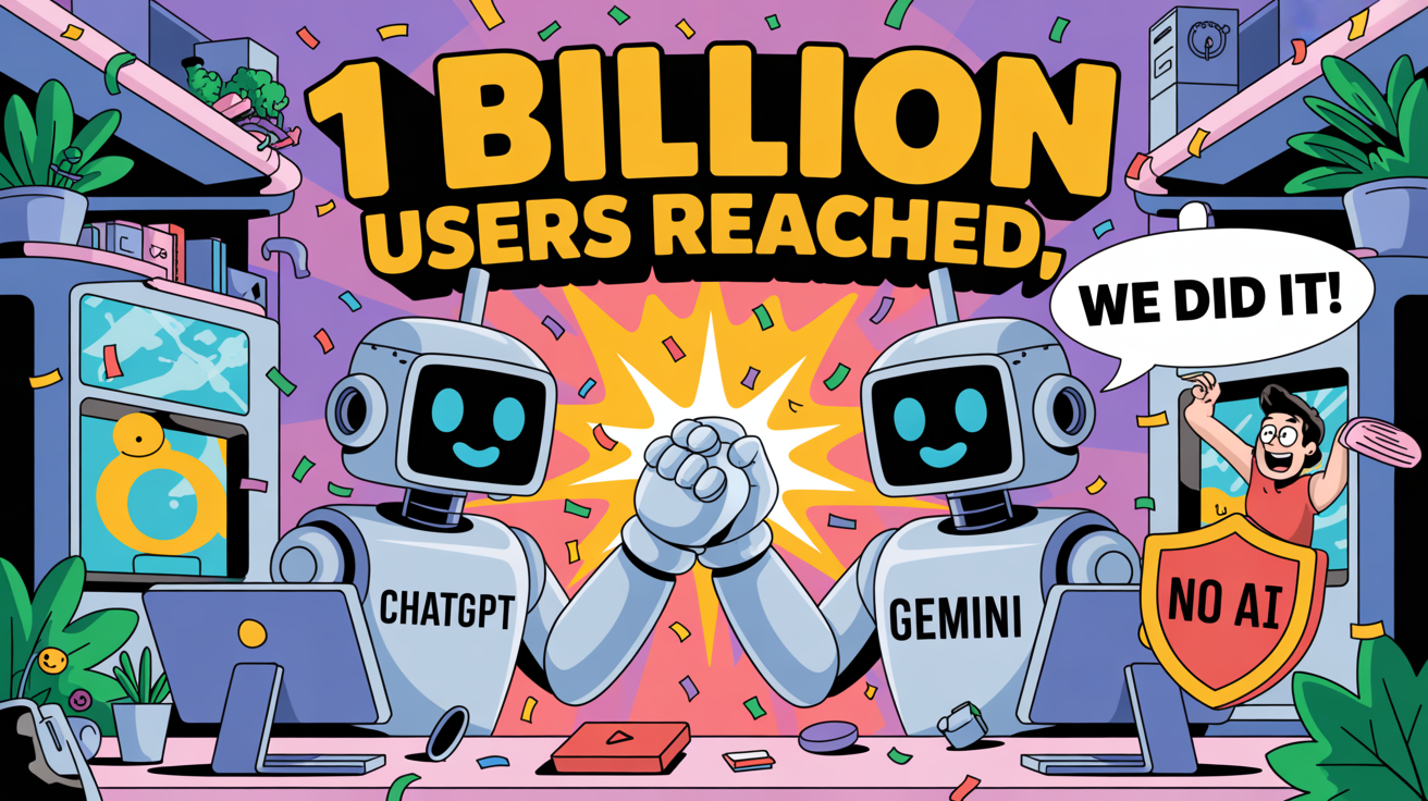 AI News today - August 13th - ChatGPT and Gemini hit 1 billion users... episode artwork